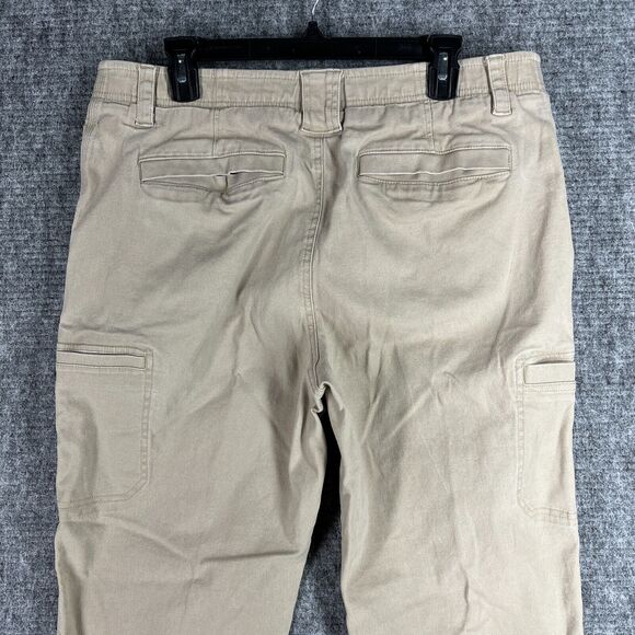 LL Bean Pants Mens 34 Canvas Hiking Outdoor Utility Adventurecore Essential - Picture 4 of 11